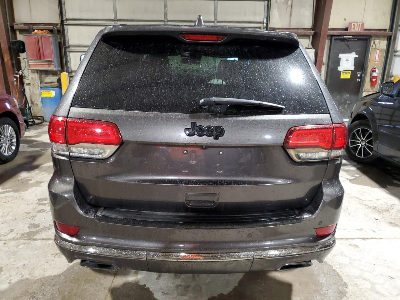 2016 Jeep Grand Cherokee VIN 1C4RJECG6GC473310 Copart auction photo, front end / side damage thumbnail 6