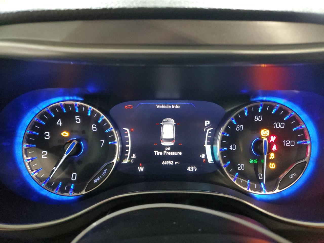 2019 Chrysler Pacifica VIN 2C4RC1GG9KR589792 Copart auction photo, front end / side damage thumbnail 9
