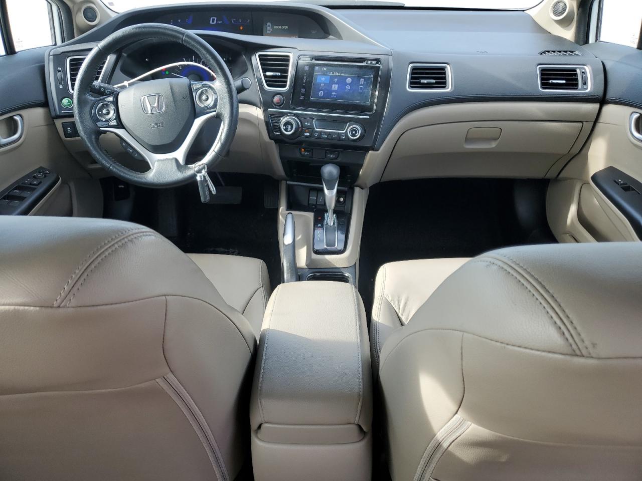 2015 Honda Civic VIN 19XFB2F92FE244657 Copart auction photo, front end damage thumbnail 8