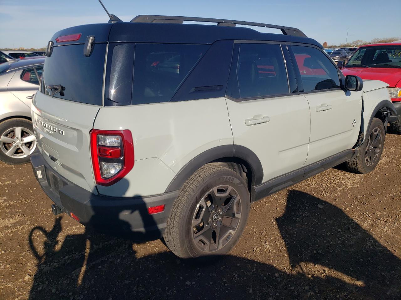 2021 Ford Bronco VIN 3FMCR9C65MRA03842 Copart auction photo, front end damage thumbnail 3