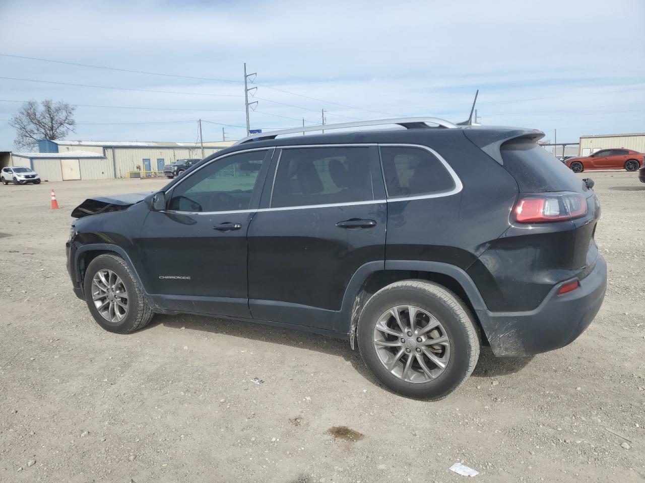 2019 Jeep Grand Cherokee VIN 1C4PJLLB1KD146316 Copart auction photo, front end damage thumbnail 2