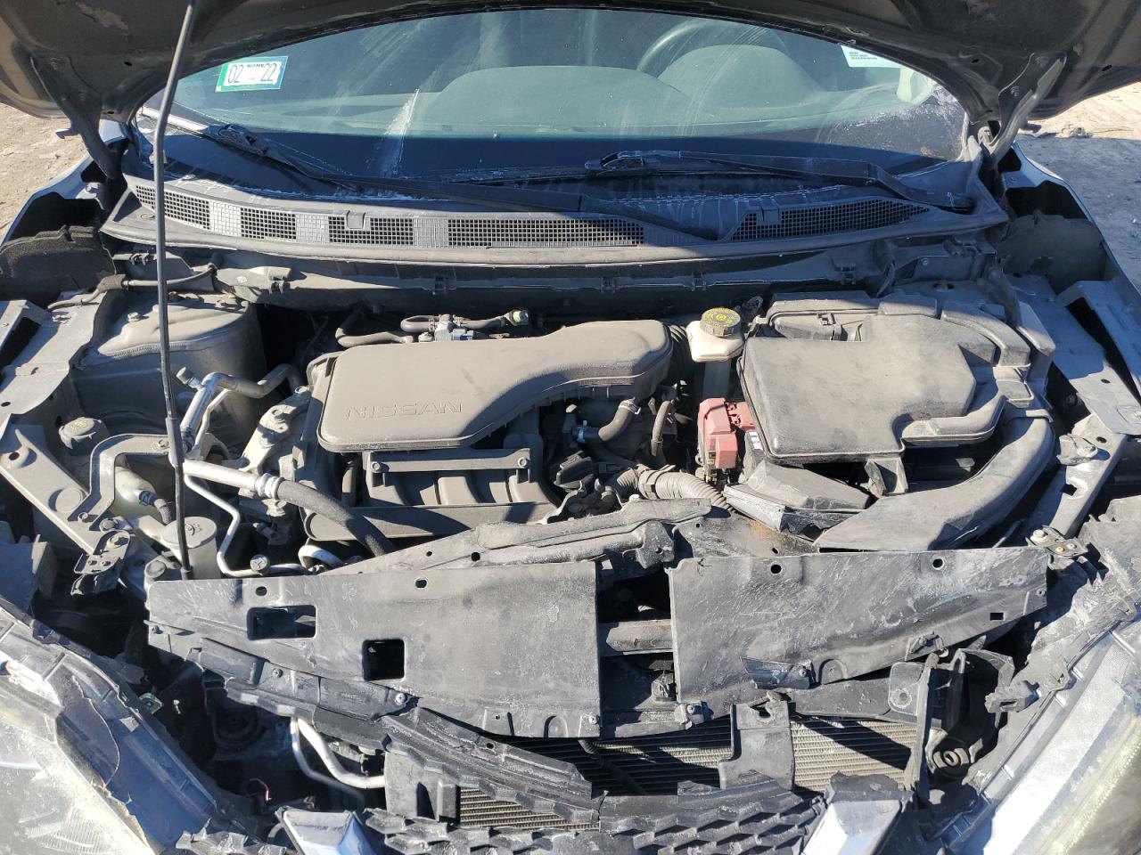 2017 Nissan Rogue VIN JN1BJ1CP9HW011286 Copart auction photo, rear end / front end damage thumbnail 12