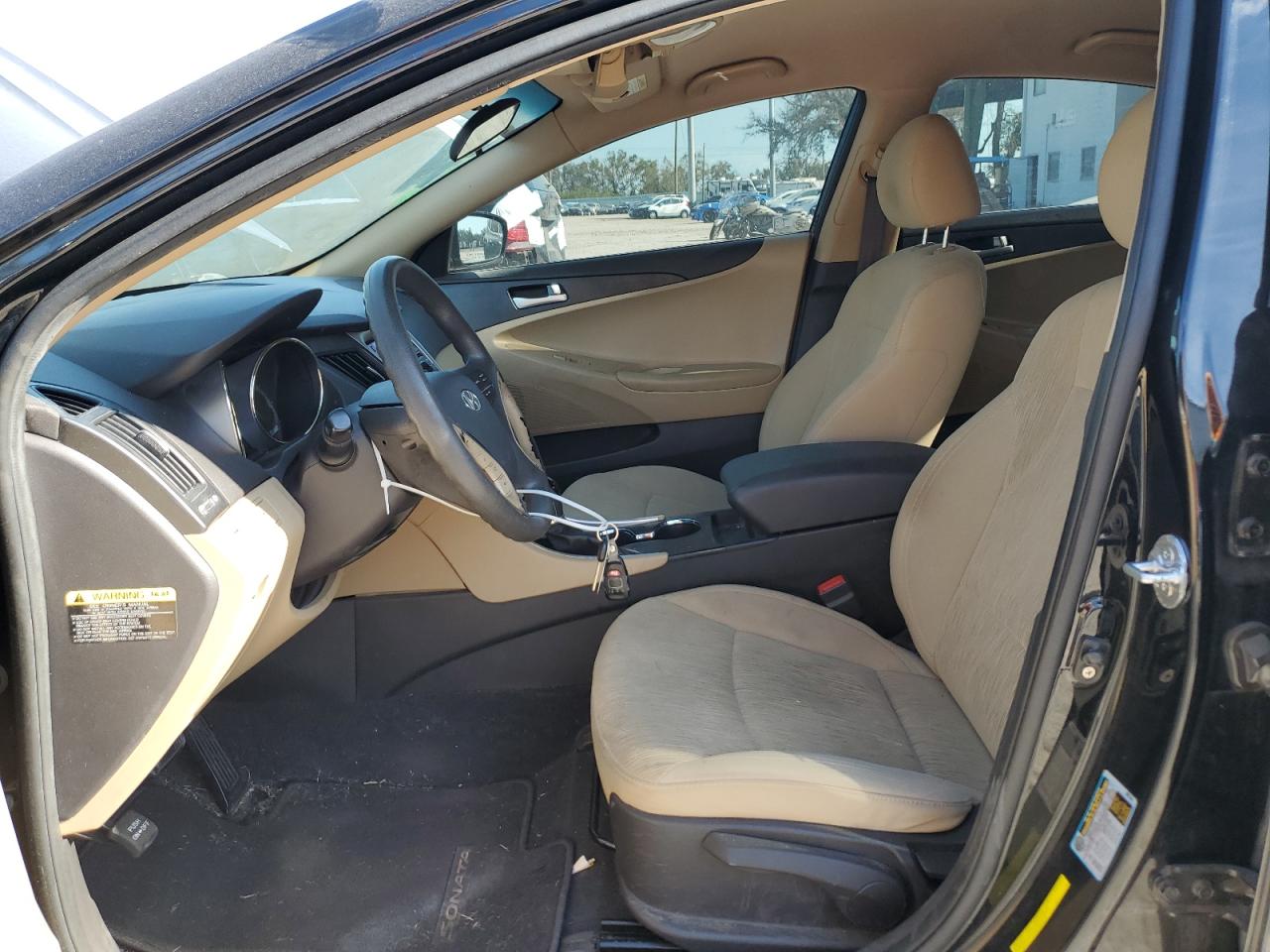2011 Hyundai Sonata VIN 5NPEB4AC7BH264337 Copart auction photo, side / rear end damage thumbnail 7