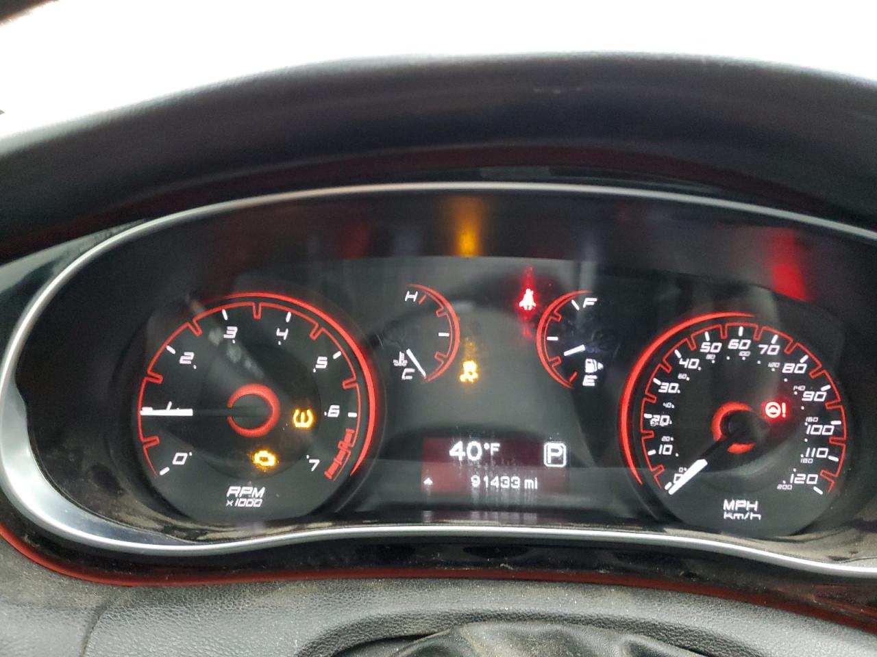 2016 Dodge Dart VIN 1C3CDFBA4GD584484 Copart auction photo, hail / side damage thumbnail 9