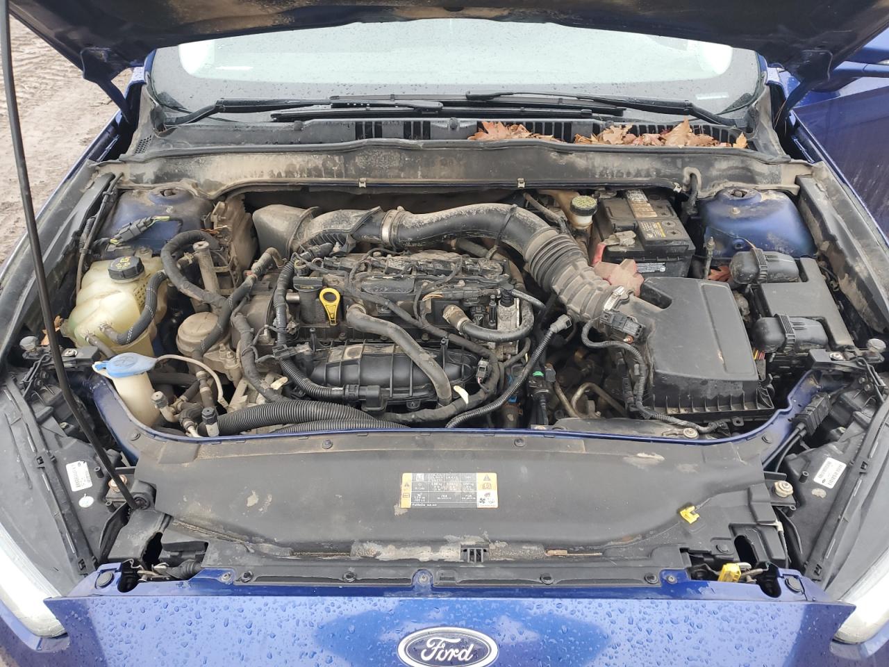 2013 Ford Fusion VIN 3FA6P0HR5DR134846 Copart auction photo, rear end / front end damage thumbnail 13