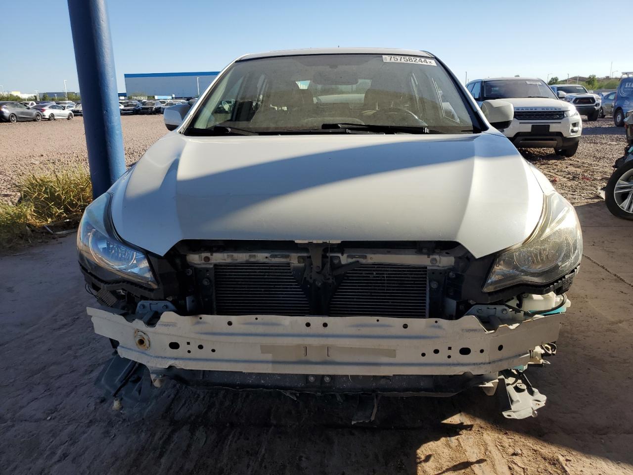 2014 Subaru Impreza VIN JF1GPAH60E8219824 Copart auction photo, front end damage thumbnail 5