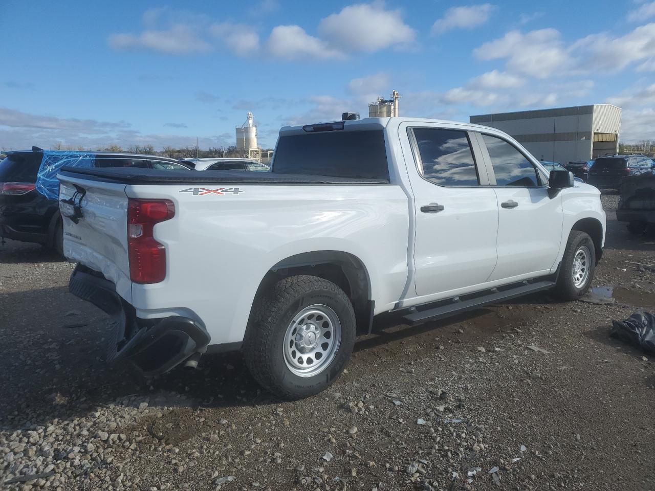 2020 Chevrolet Silverado VIN 3GCUYAEF6LG143807 Copart auction photo, minor dent/scratches damage thumbnail 3