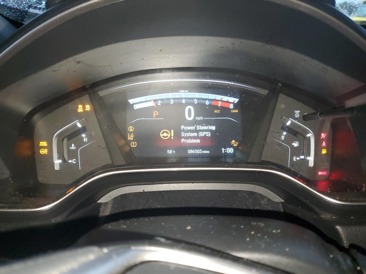 2017 Honda CR-V VIN 7FARW1H52HE014110 Copart auction photo, front end damage thumbnail 9