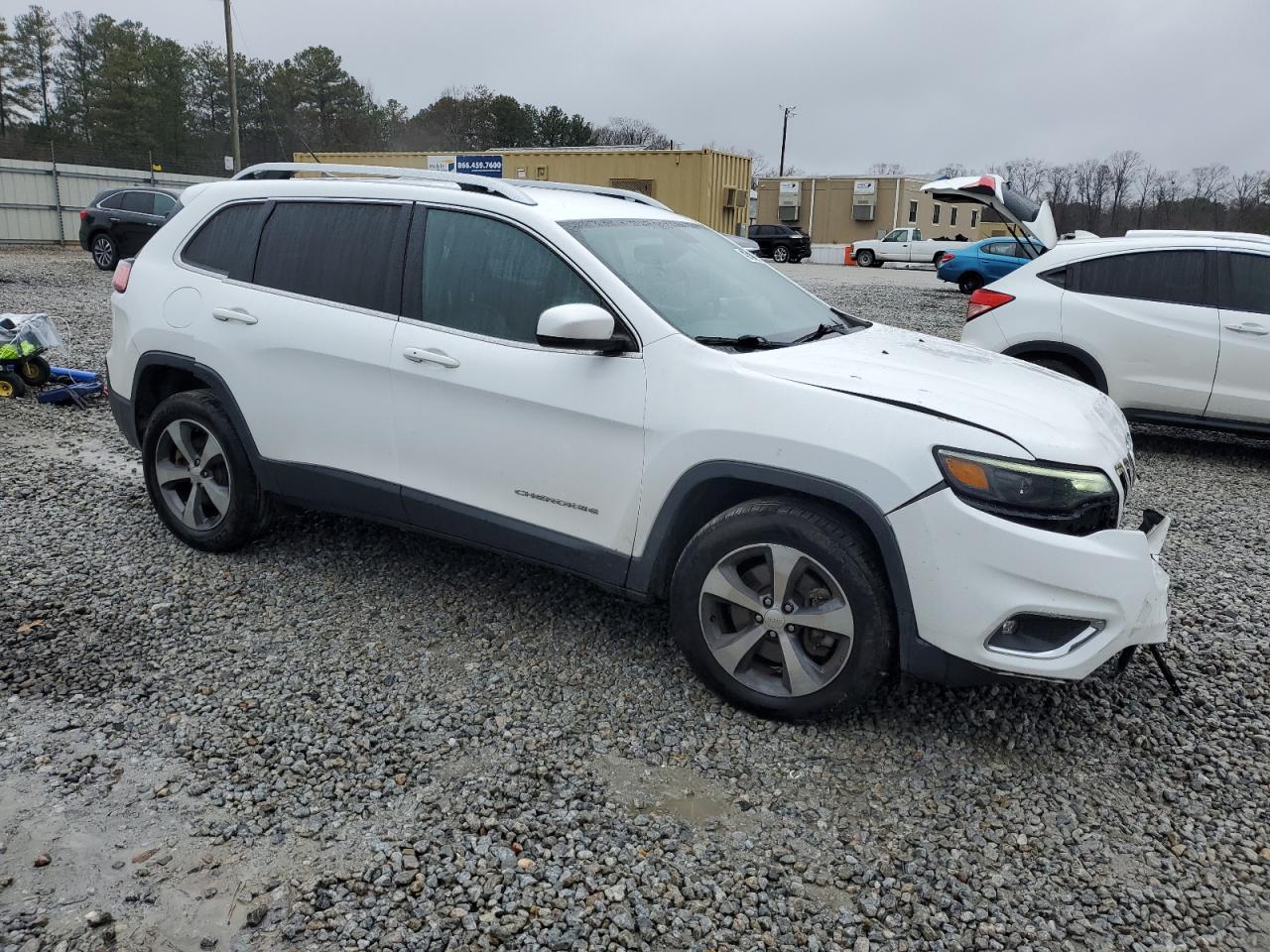 2019 Jeep Grand Cherokee VIN 1C4PJMDXXKD282847 Copart auction photo, front end / undercarriage damage thumbnail 4