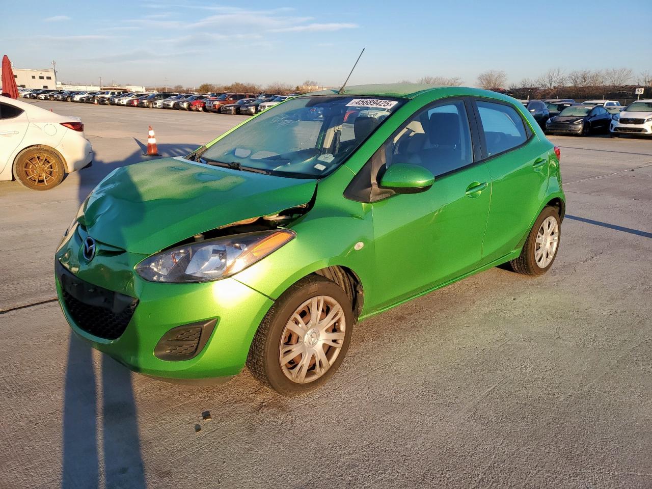 2012 Mazda 2 VIN JM1DE1KYXC0142436