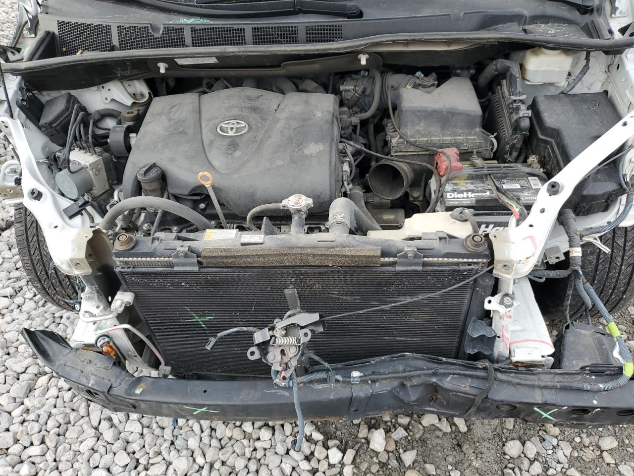 2018 Toyota Sienna VIN 5TDYZ3DC1JS919423 Copart auction photo, front end damage thumbnail 12