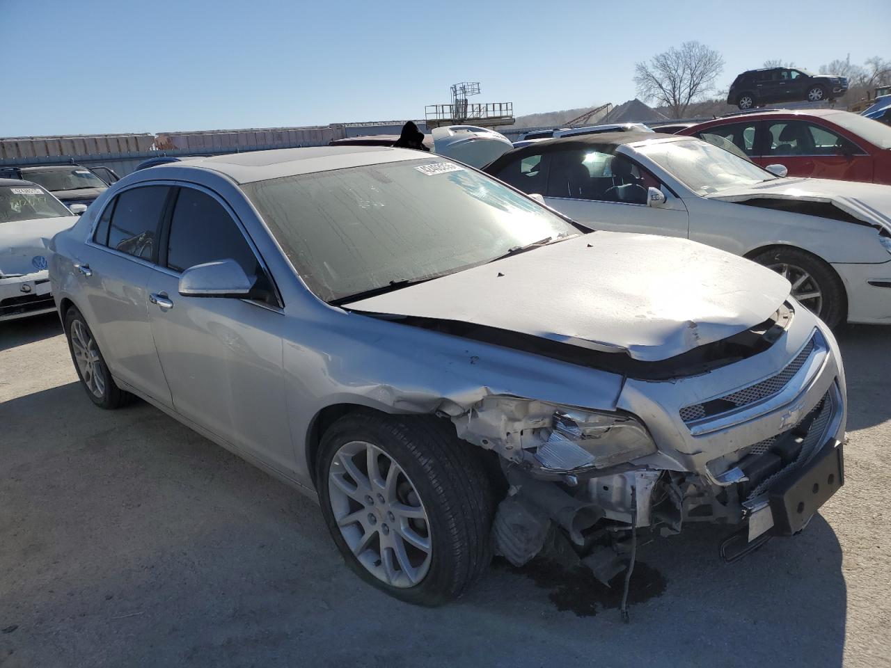 2012 Chevrolet Malibu VIN 1G1ZG5E71CF117019 Copart auction photo, front end damage thumbnail 4