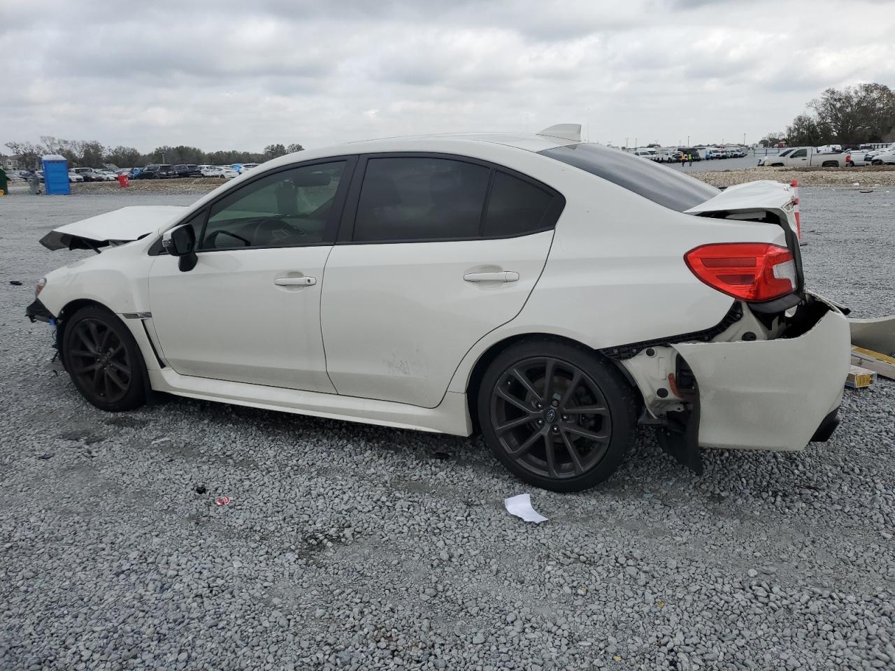 2018 Subaru WRX VIN JF1VA1H67J9837588 Copart auction photo, front end / rear end damage thumbnail 2