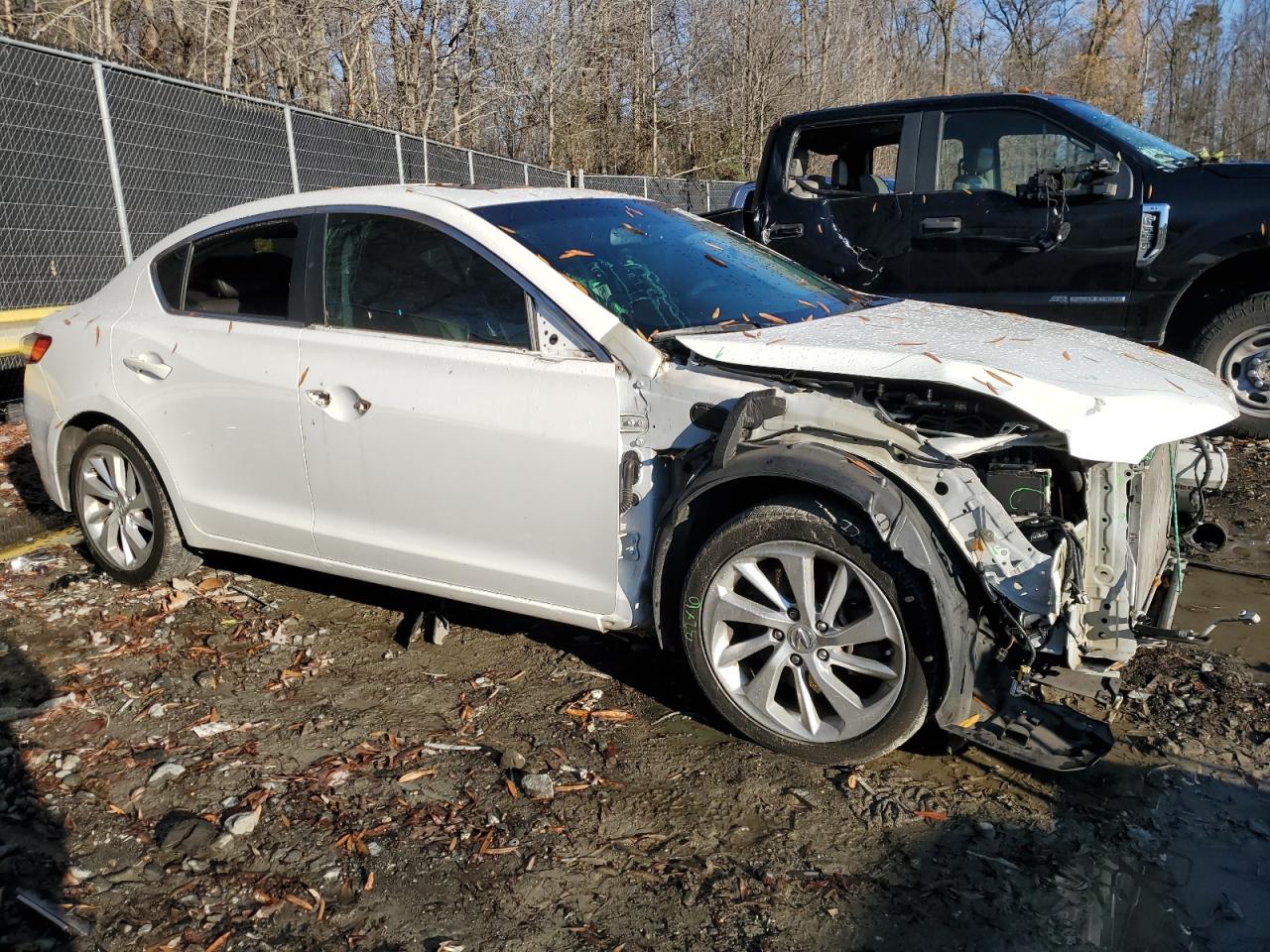 2016 Acura ILX VIN 19UDE2F7XGA012763 Copart auction photo, front end / minor dent/scratches damage thumbnail 4