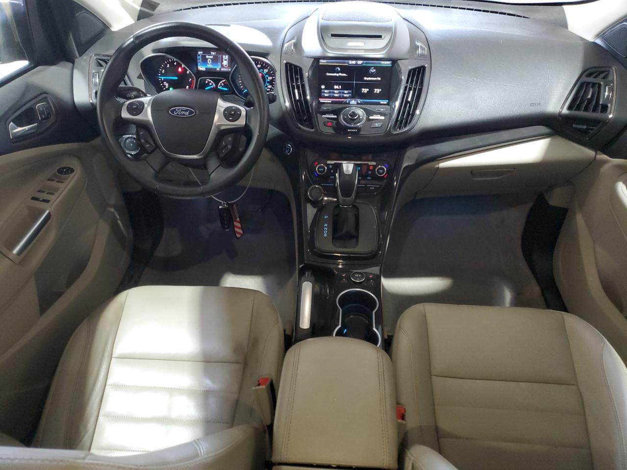 2014 Ford Escape VIN 1FMCU9J90EUC66259 Copart auction photo, rear end damage thumbnail 8