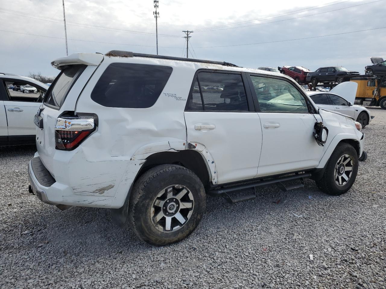 2019 Toyota 4Runner VIN JTEBU5JR4K5716005 Copart auction photo, all over damage thumbnail 3