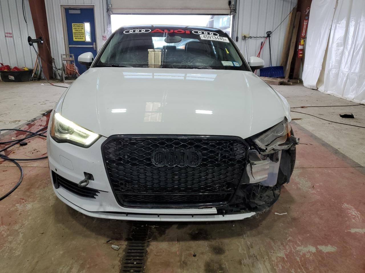 2015 Audi A3 VIN WAUBFGFF2F1111449 Copart auction photo, front end damage thumbnail 5