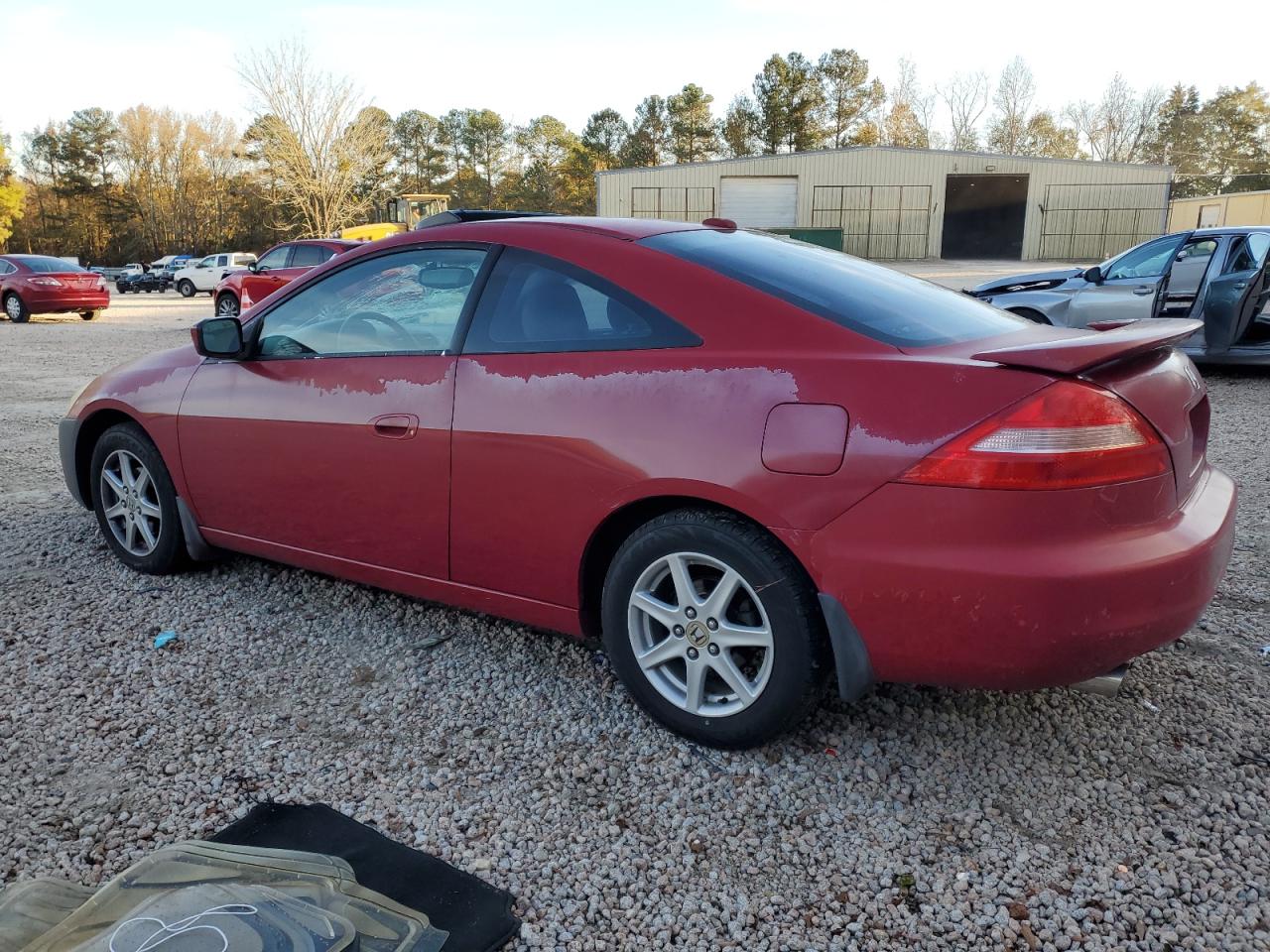2004 Honda Accord VIN 1HGCM82644A002062 Copart auction photo, side / top/roof damage thumbnail 2