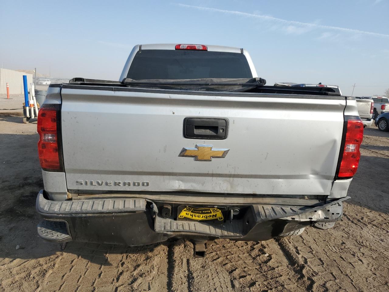 2016 Chevrolet Silverado VIN 1GCVKNEH1GZ329744 Copart auction photo, rear end damage thumbnail 6