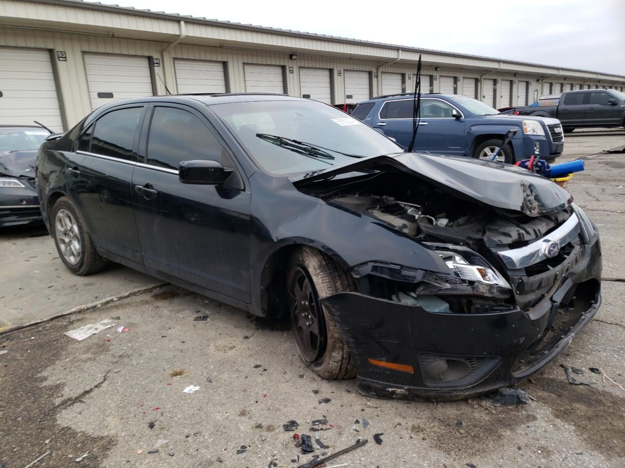 2010 Ford Fusion VIN 3FAHP0HA3AR309917 Copart auction photo, front end damage thumbnail 4