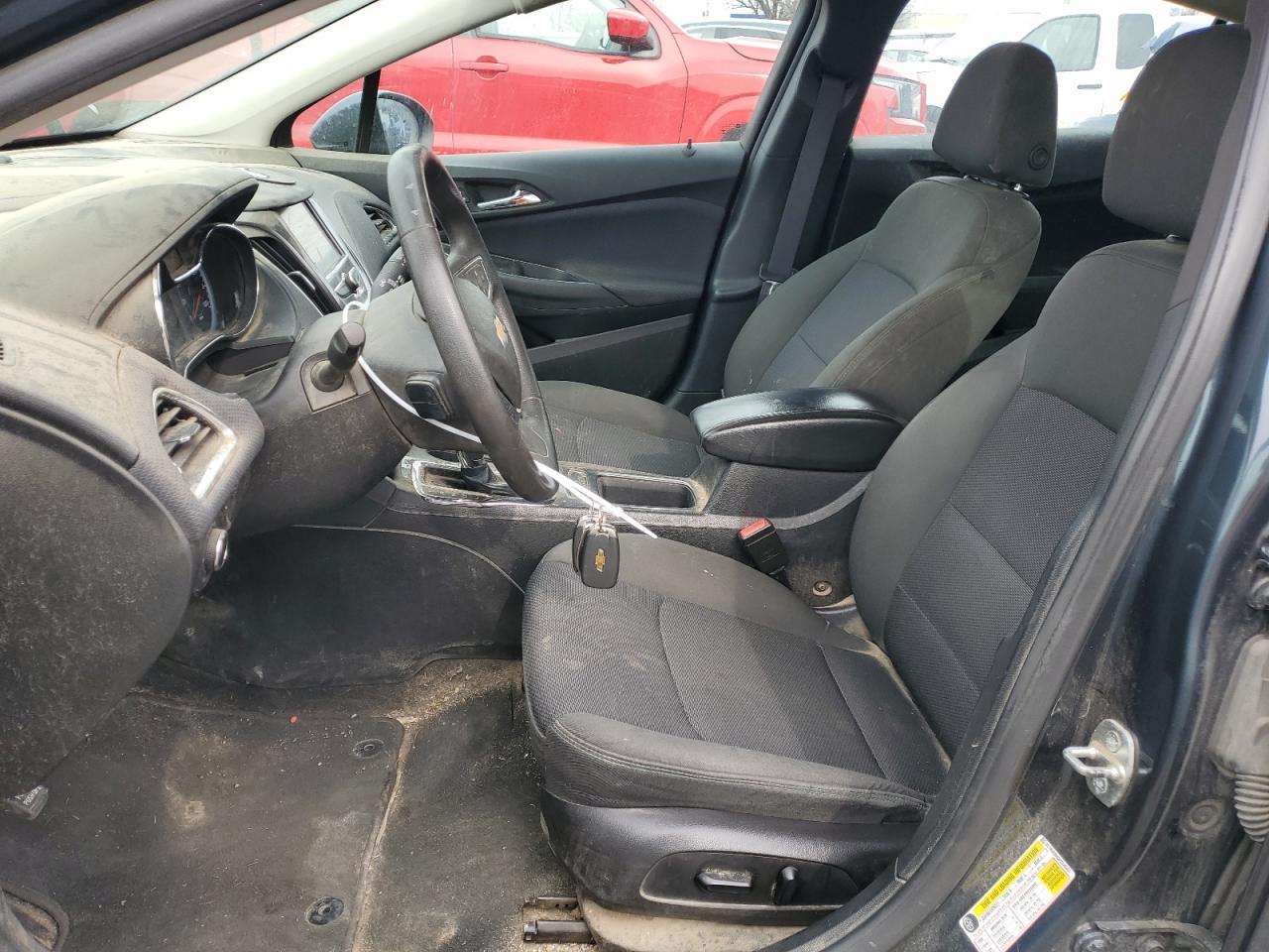 2017 Chevrolet Cruze VIN 3G1BE6SM3HS545457 Copart auction photo, side / rear end damage thumbnail 7