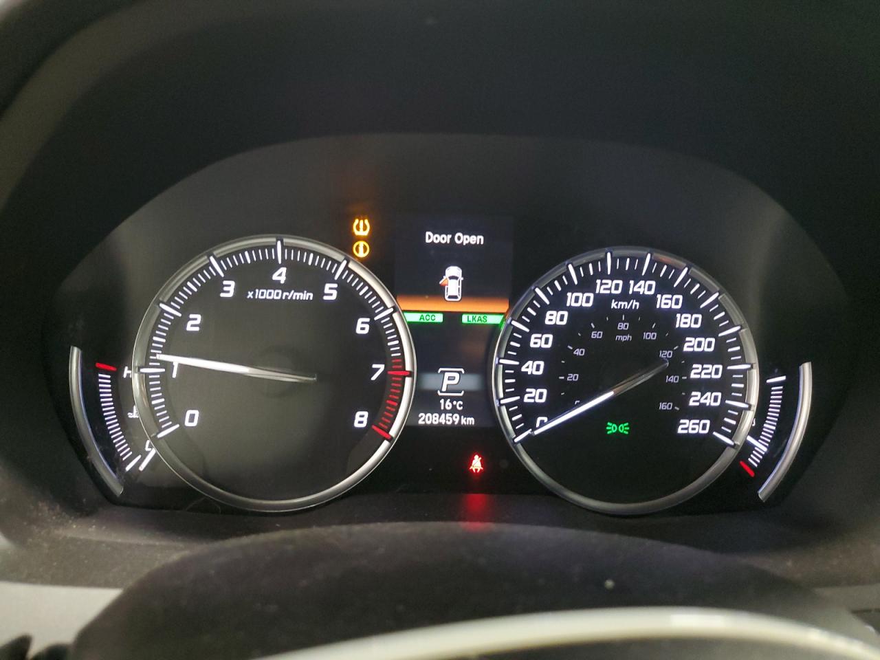 2017 Acura MDX VIN 5FRYD4H07HB505774 Copart auction photo, front end / water/flood damage thumbnail 9