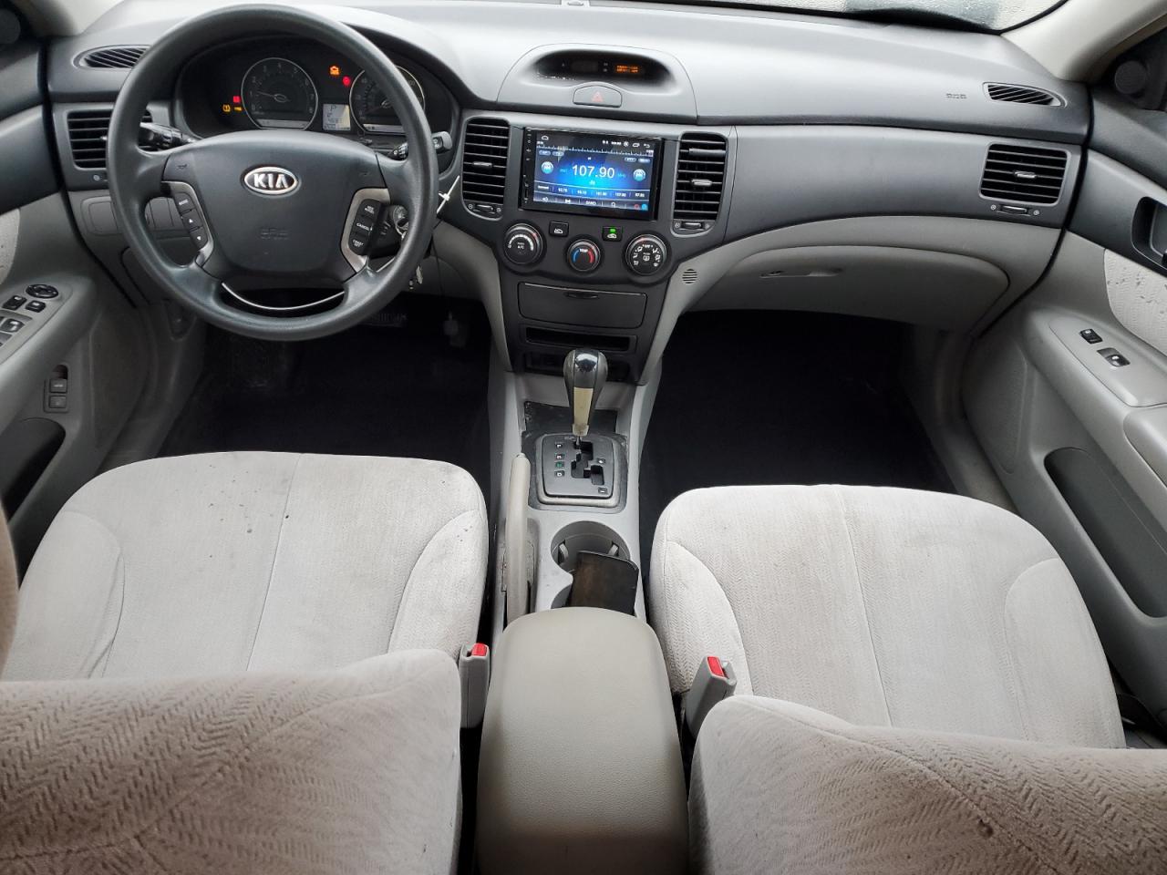 2007 KIA Optima VIN KNAGE123075132537 Copart auction photo, side / minor dent/scratches damage thumbnail 8