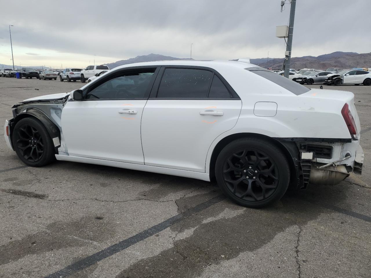 2015 Chrysler 300 VIN 2C3CCABG9FH736027 Copart auction photo, front end / rear end damage thumbnail 2