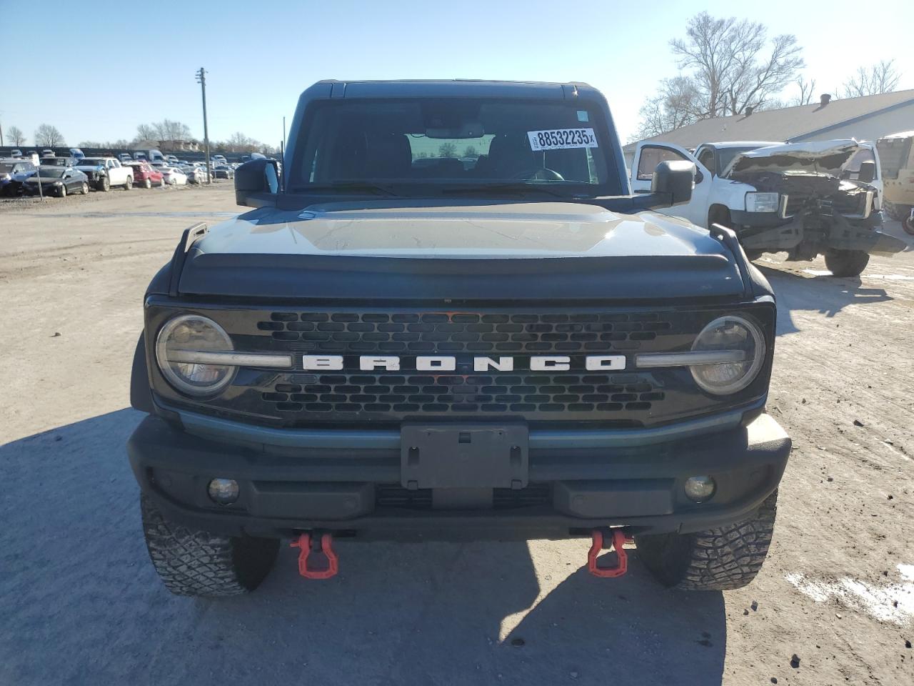 2022 Ford Bronco VIN 1FMEE5DPXNLB41865 Copart auction photo, side damage thumbnail 5