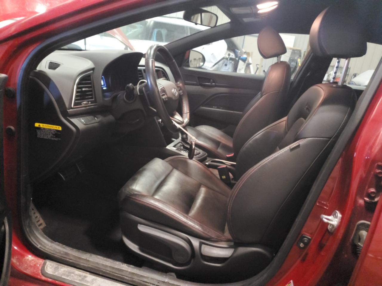 2017 Hyundai Elantra VIN KMHD04LB9HU364455 Copart auction photo, front end damage thumbnail 7