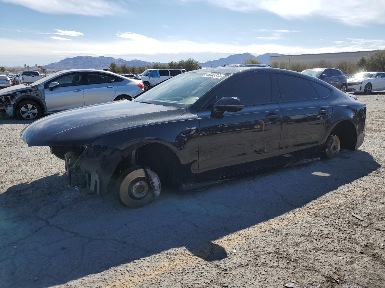 2014 Audi A7 VIN WAU2GAFC1EN153053 - Copart auction photo