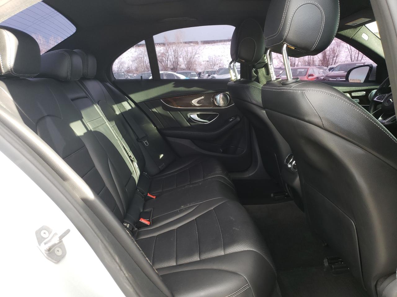 2017 Mercedes-Benz C-klasse VIN 55SWF4KB9HU196305 Copart auction photo, rear end / hail damage thumbnail 10