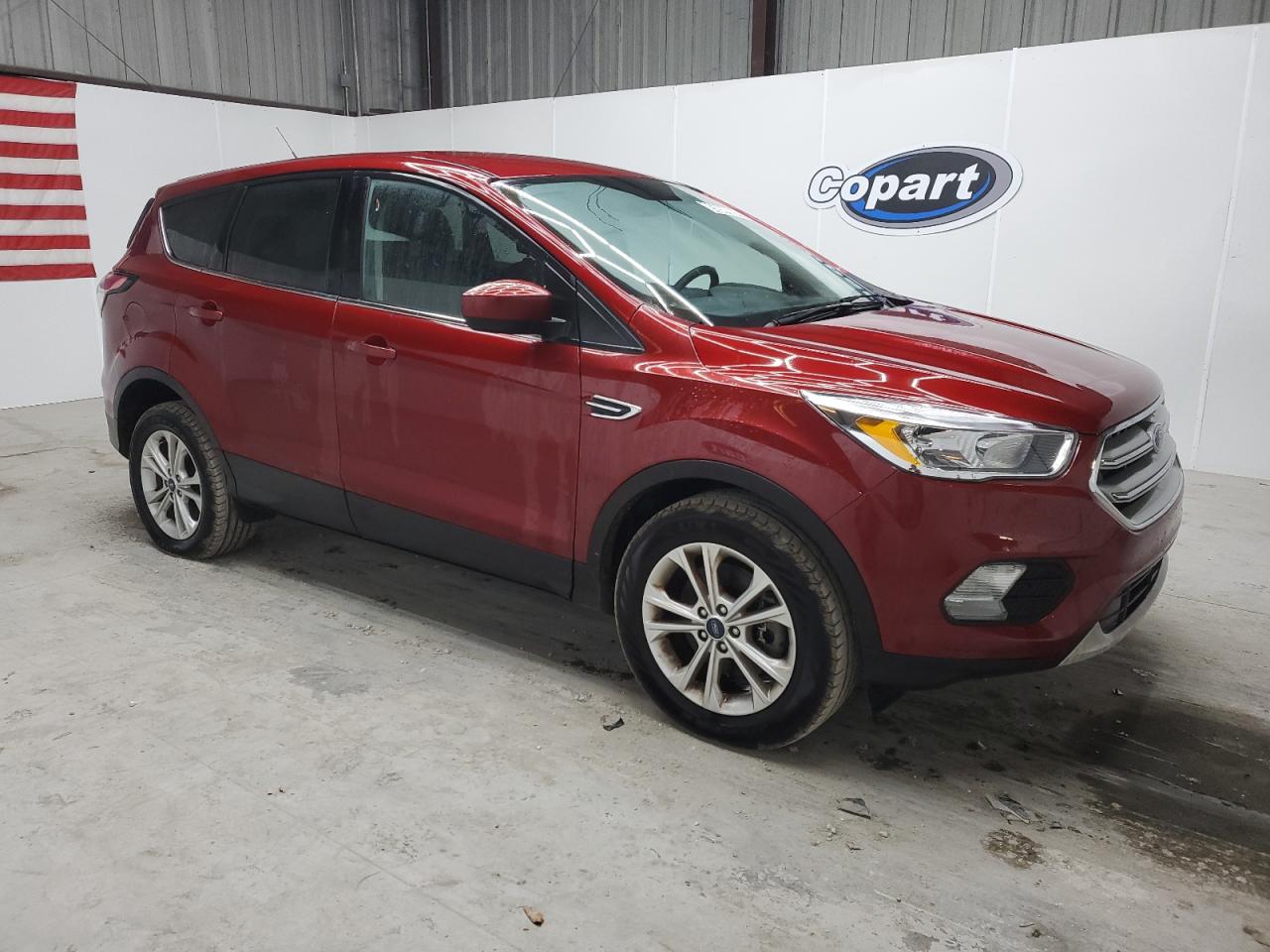 2017 Ford Escape VIN 1FMCU9G9XHUE29804 Copart auction photo, rear end damage thumbnail 4