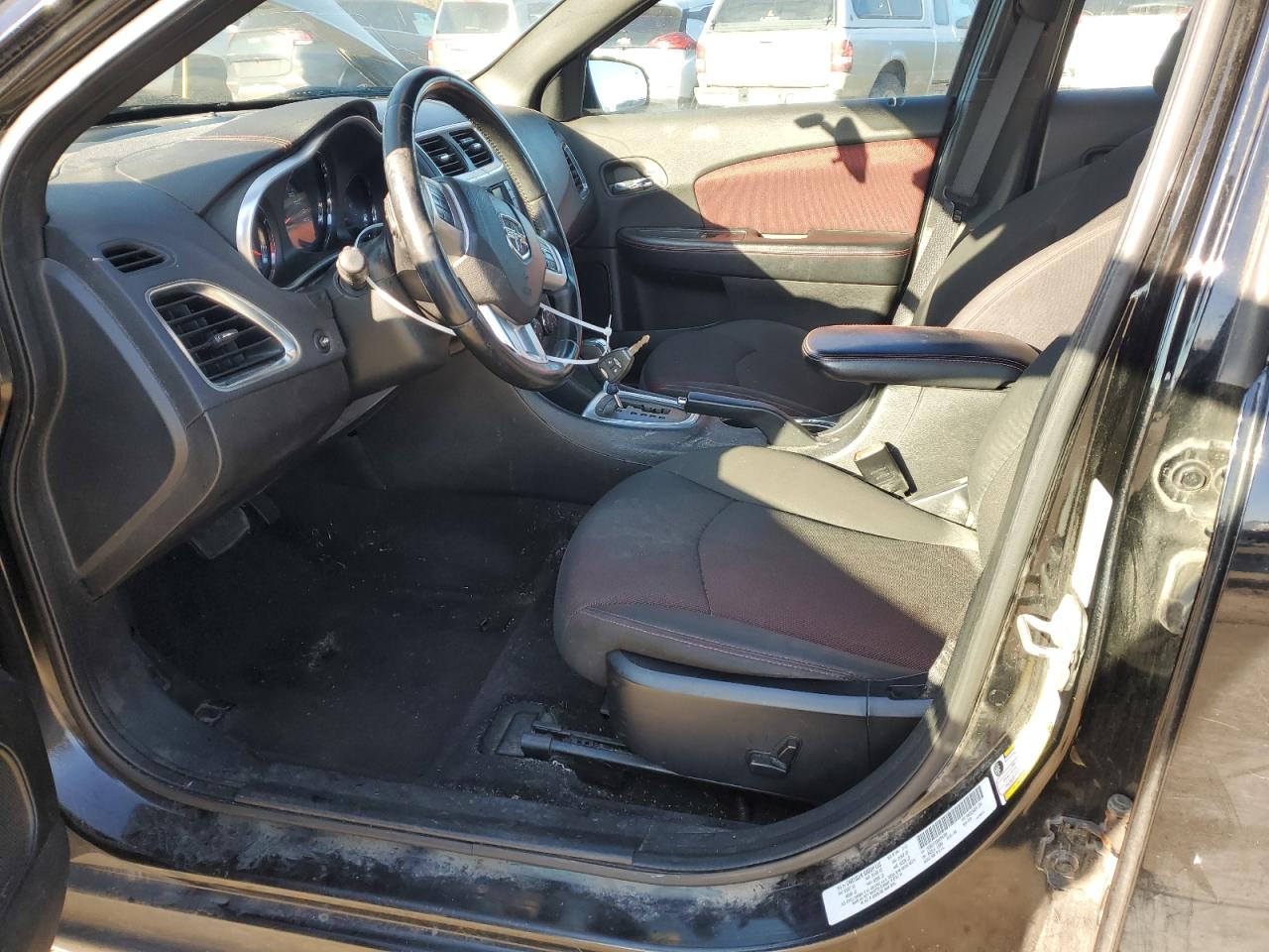2011 Dodge Avenger VIN 1B3BD1FG3BN584764 Copart auction photo, side / front end damage thumbnail 7