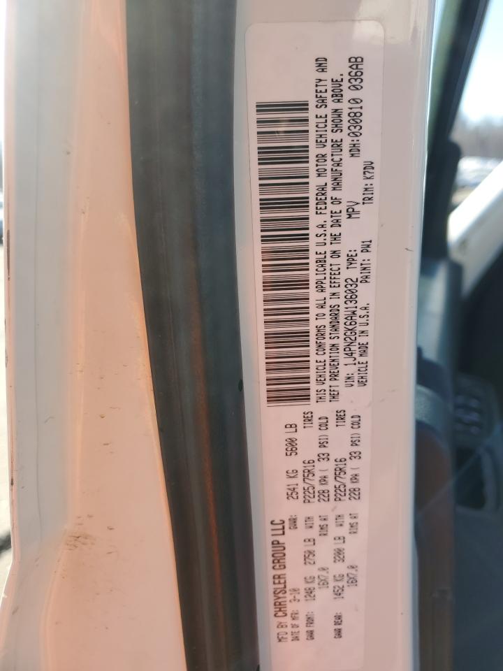 2010 Jeep Liberty (North America) VIN 1J4PN2GK6AW136032 Copart auction photo, mechanical damage thumbnail 13