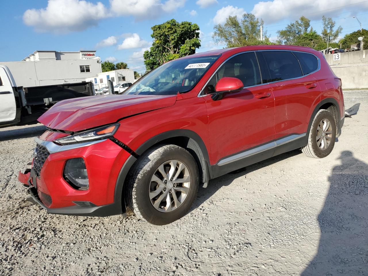 2020 Hyundai Santa Fe VIN 5NMS33AD7LH235373