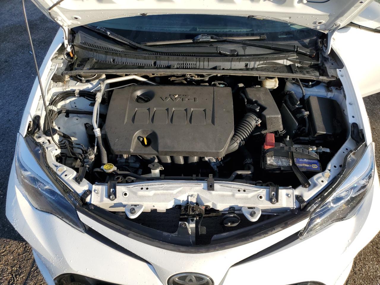 2017 Toyota Corolla VIN 5YFBURHE8HP596865 Copart auction photo, side / rear end damage thumbnail 11