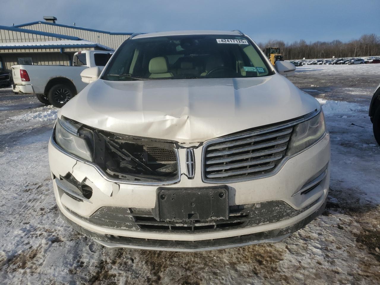 2017 Lincoln MKC VIN 5LMCJ2D95HUL52325 Copart auction photo, front end damage thumbnail 5