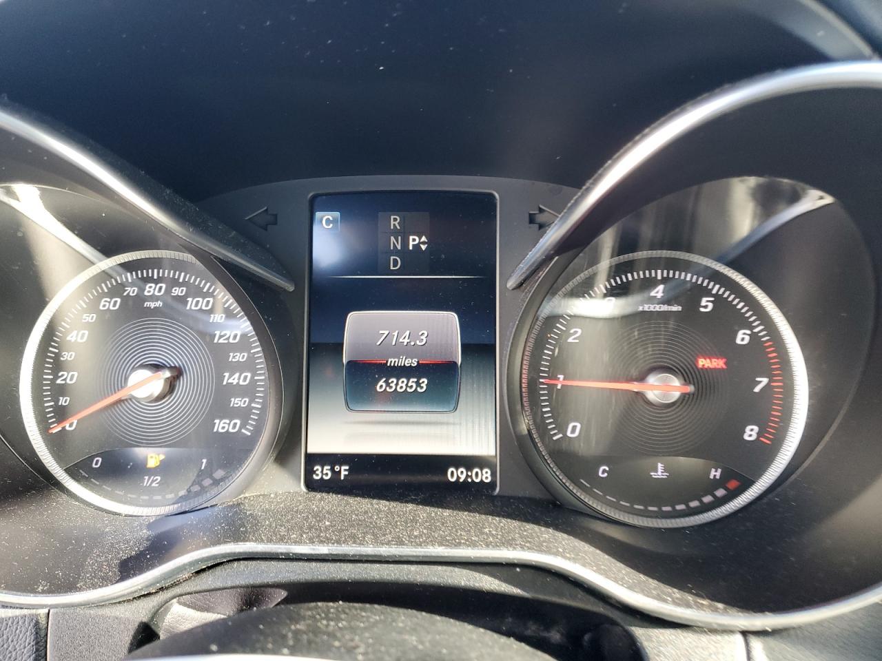 2018 Mercedes-Benz C-klasse VIN 55SWF4KB1JU251156 Copart auction photo, side damage thumbnail 9