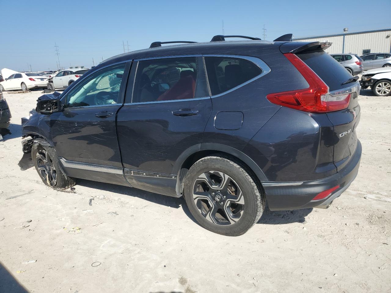 2019 Honda CR-V VIN 2HKRW2H9XKH601474 Copart auction photo, front end damage thumbnail 2