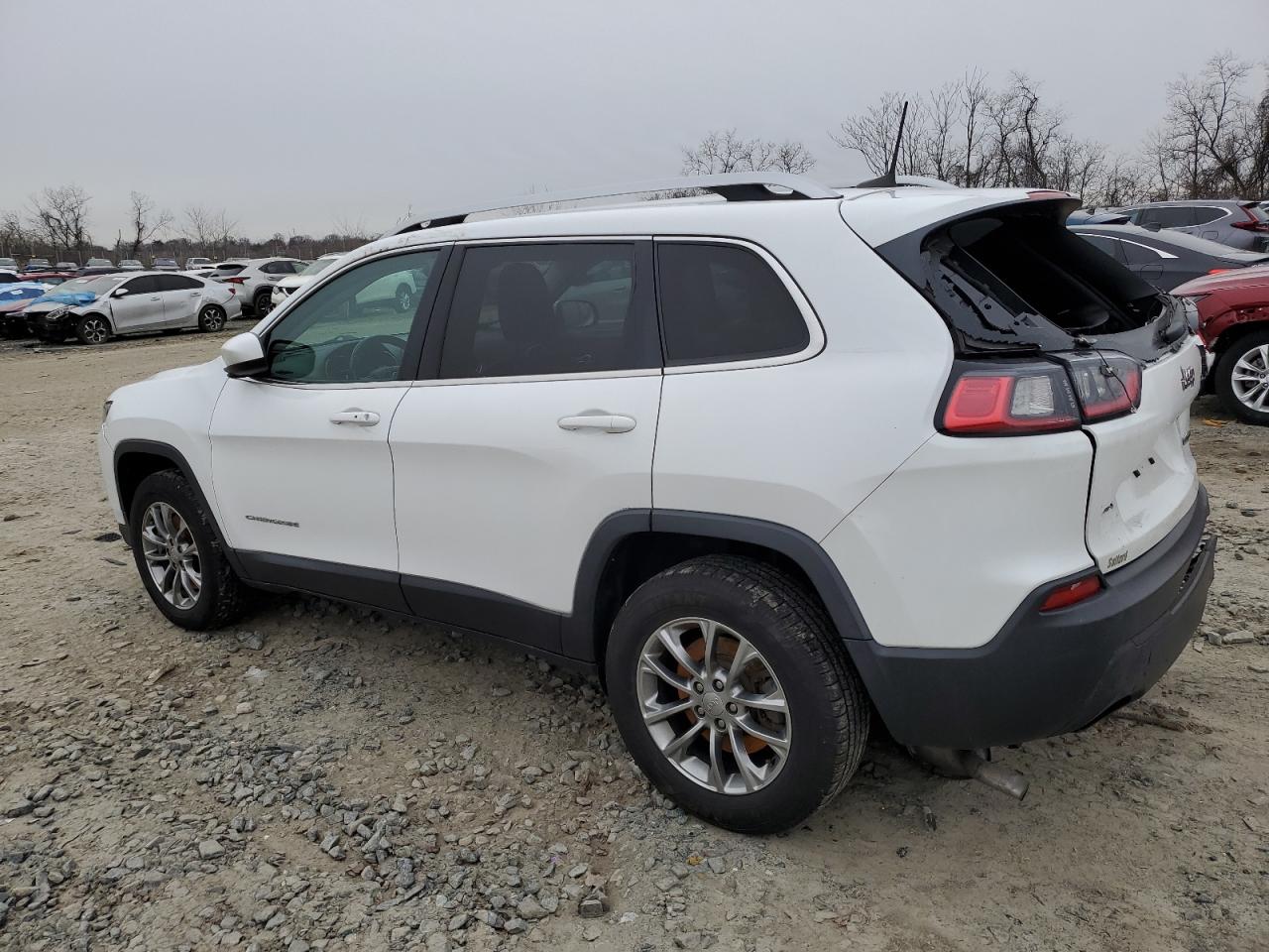 2019 Jeep Grand Cherokee VIN 1C4PJMLX7KD138223 Copart auction photo, rear end / front end damage thumbnail 2