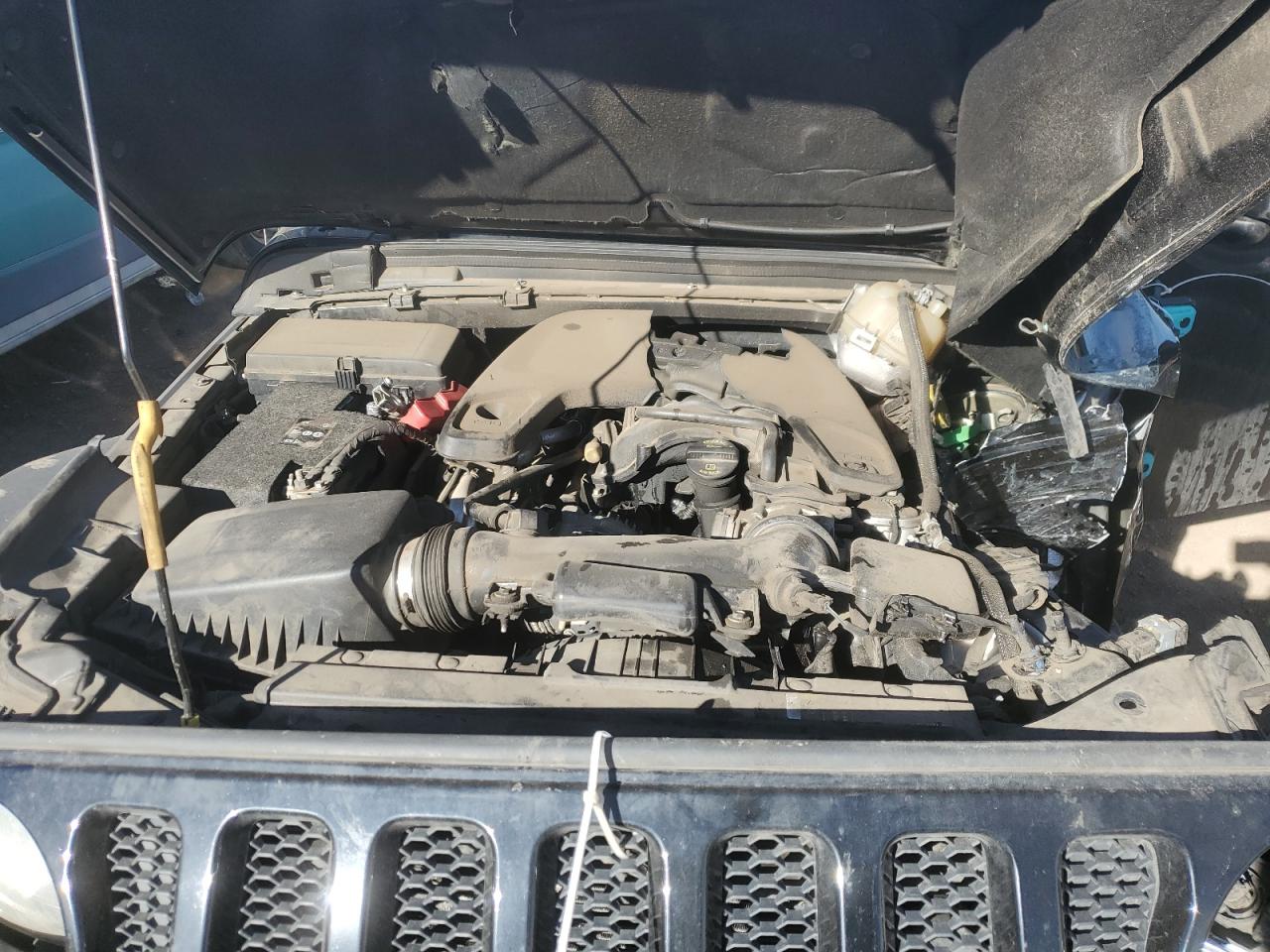 2018 Jeep Wrangler VIN 1C4HJXDG4JW232082 Copart auction photo, all over damage thumbnail 12