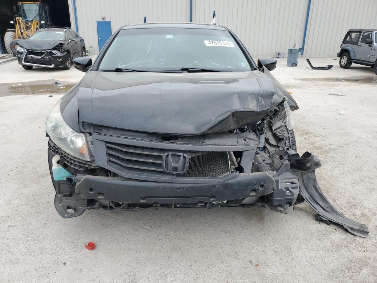2010 Honda Accord VIN 1HGCP2F71AA183706 Copart auction photo, front end damage thumbnail 5