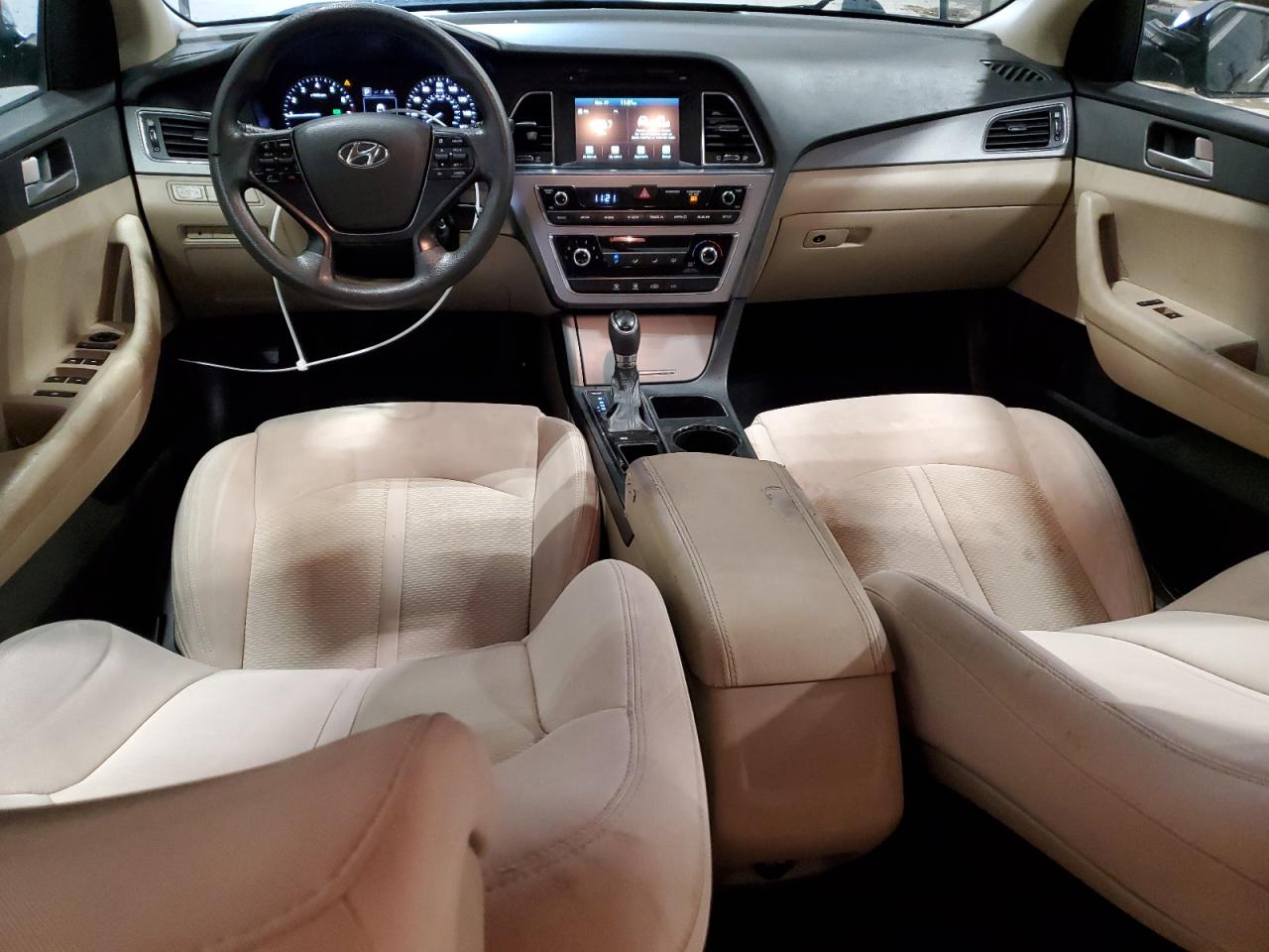 2016 Hyundai Sonata VIN 5NPE24AF7GH390571 Copart auction photo, all over damage thumbnail 8