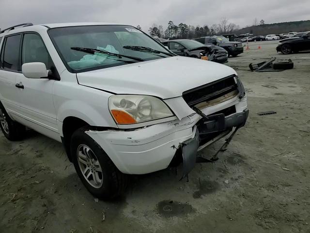 2004 Honda Pilot VIN 5FNYF18574B010829 Copart auction photo, front end damage thumbnail 11