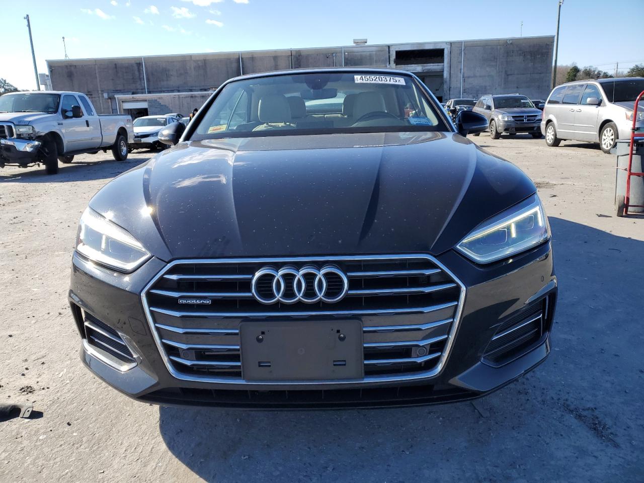 2018 Audi A5 VIN WAUYNGF59JN003464 Copart auction photo, rear end / front end damage thumbnail 5