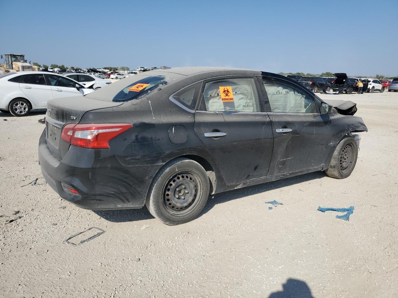 2016 Nissan Sentra VIN 3N1AB7AP1GL653035 Copart auction photo, all over damage thumbnail 3