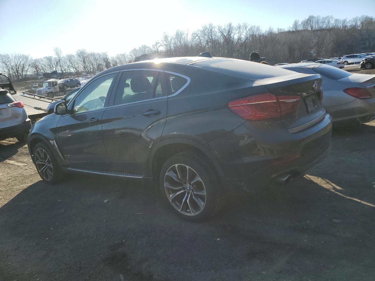 2015 BMW X6 VIN 5UXKU2C56F0F96211 Copart auction photo, front end damage thumbnail 2