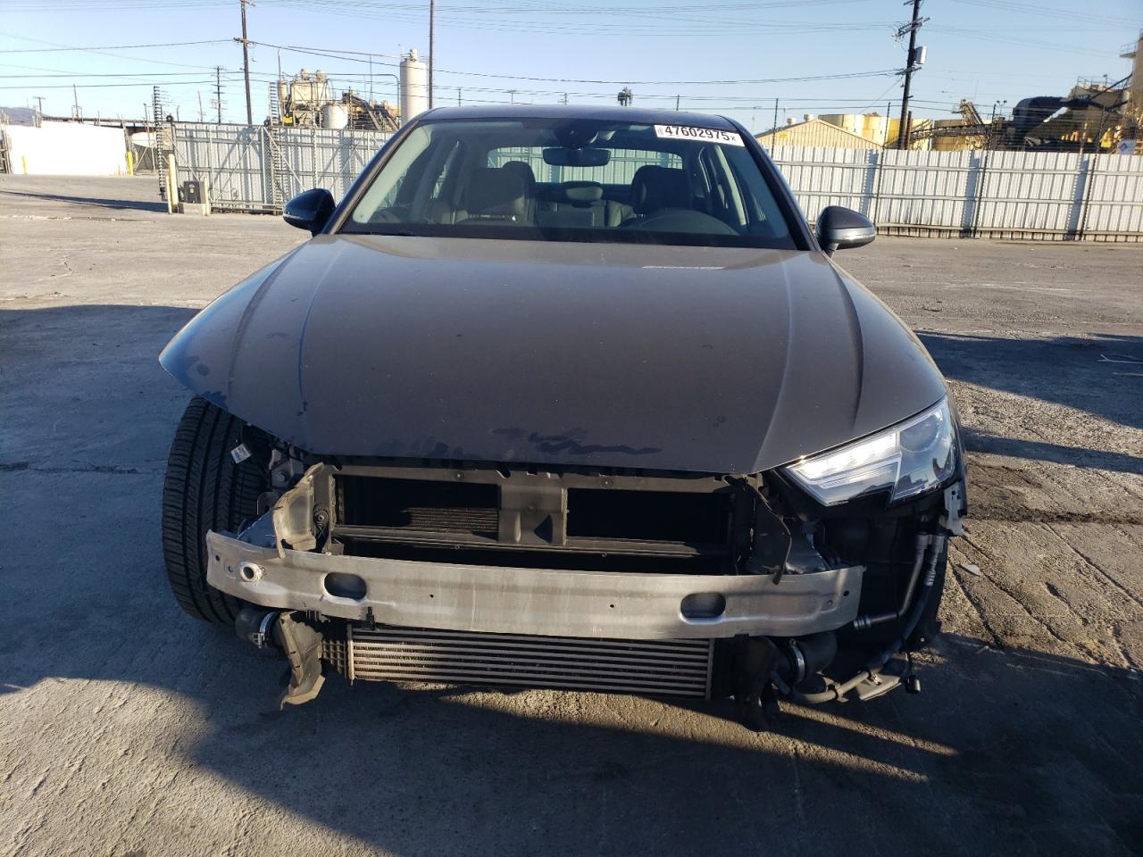 2019 Audi A4 VIN WAUGMAF40KN021789 Copart auction photo, front end damage thumbnail 5