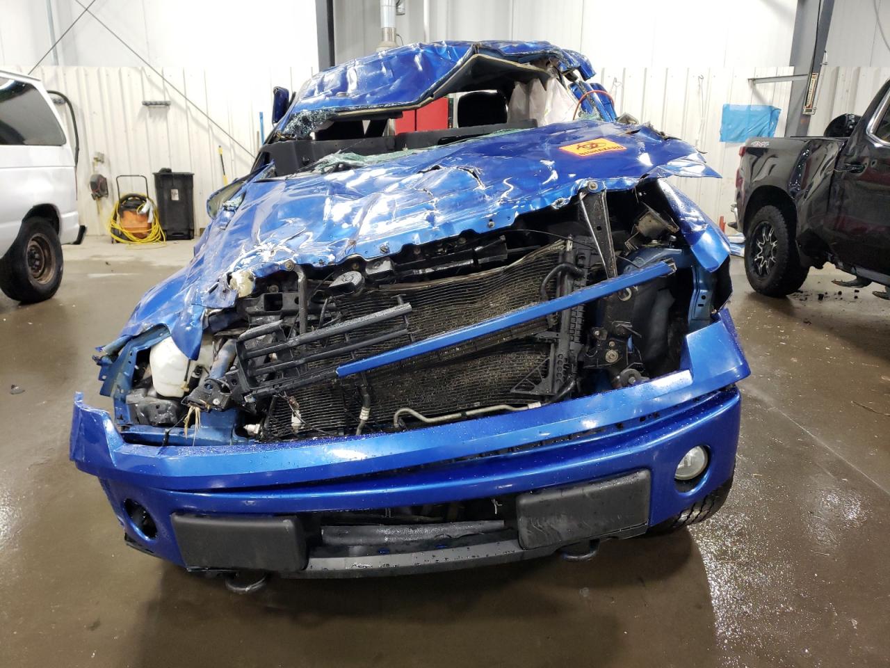 2014 Ford F-150 VIN 1FTFX1EF0EKF92813 Copart auction photo, rollover damage thumbnail 5